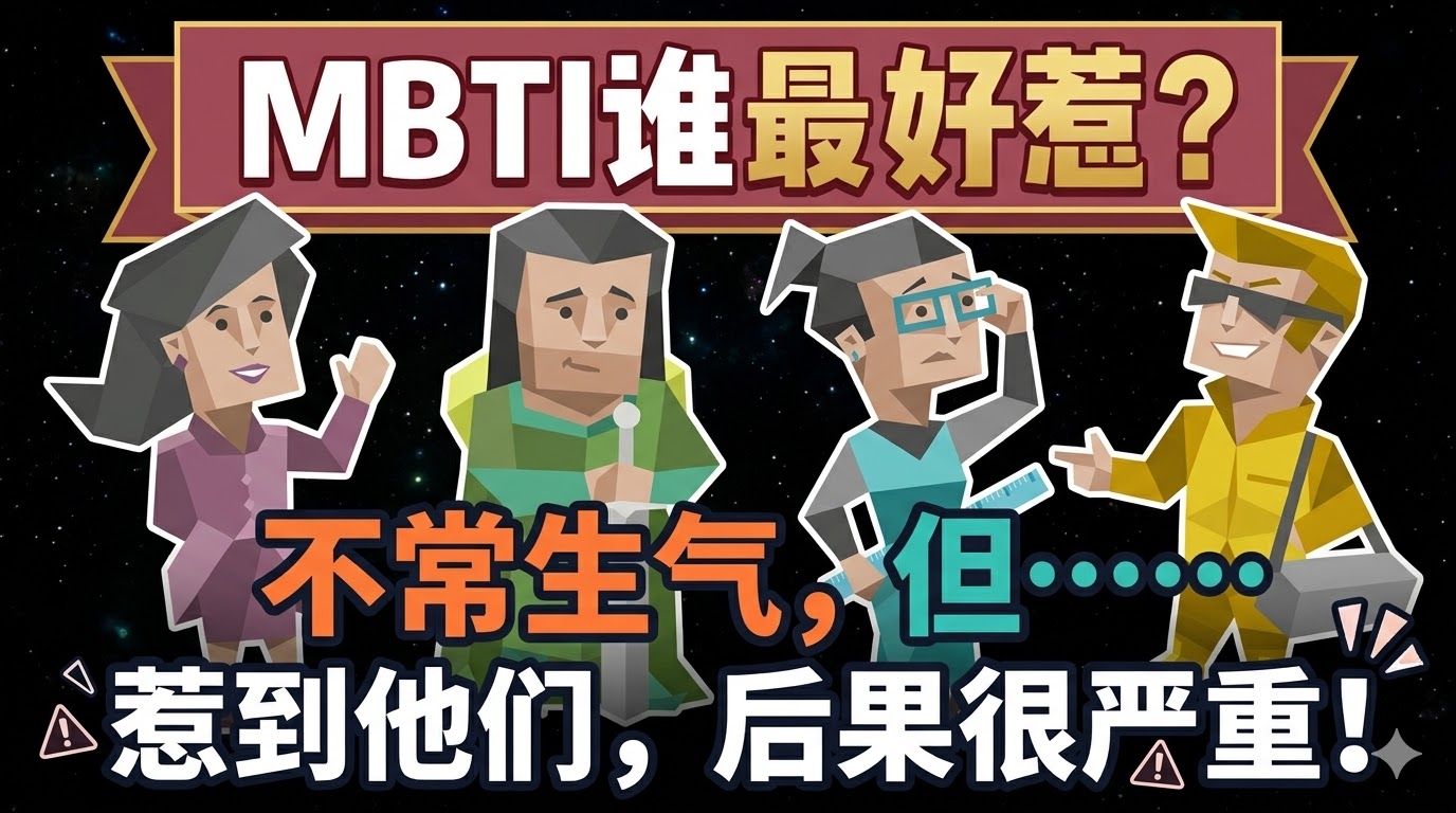 MBTI人格谁最好惹？
